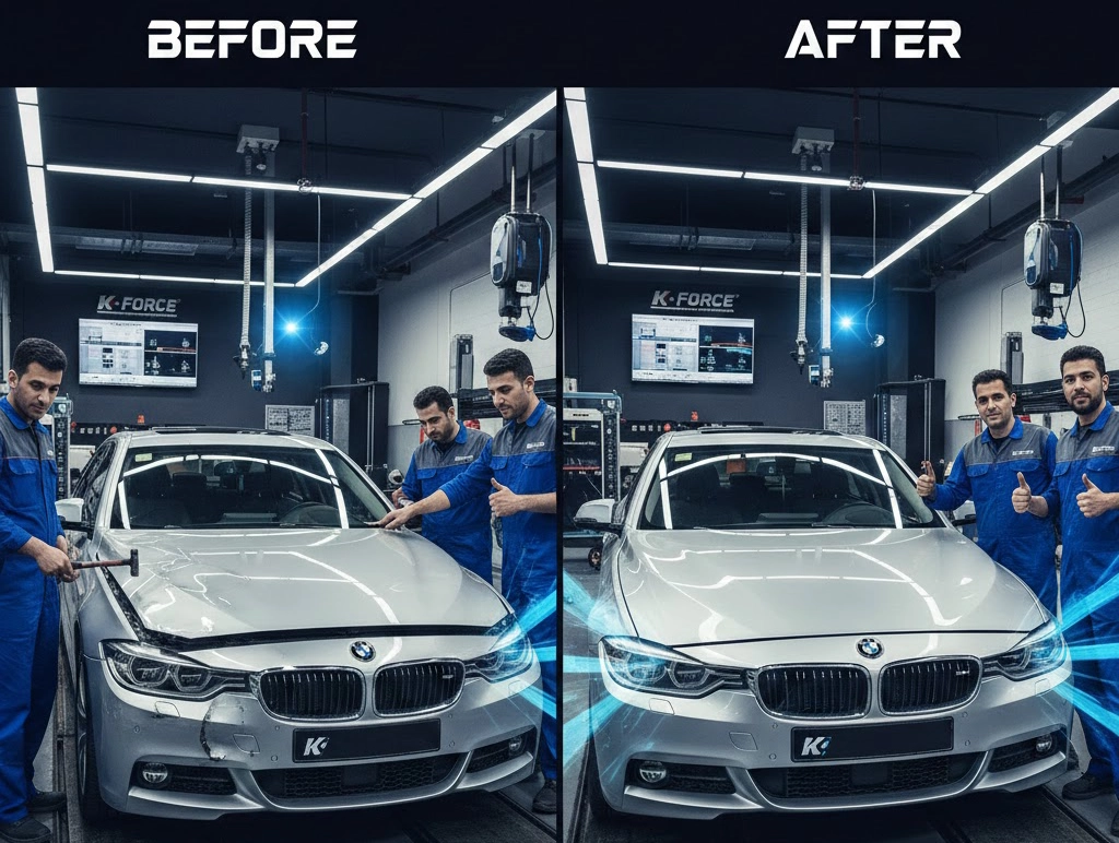 خدمات صافکاری بی ام و؛ ترمیم حرفه ای بدنه خودرو شما | BMW خدمات صافکاری بی ام و