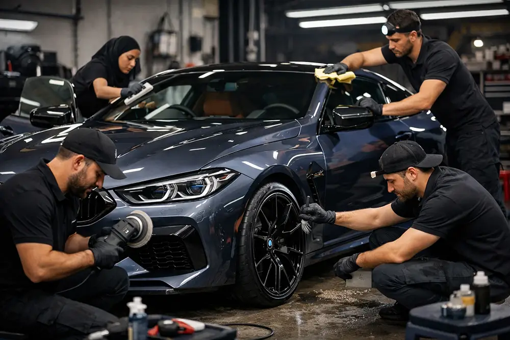 خدمات نقاشی و دیتیلینگ بی ام و به صورت اختصاصی | BMW نقاشی و دیتیلینگ بی ام و چیست و چه خدماتی را شامل می شود ؟