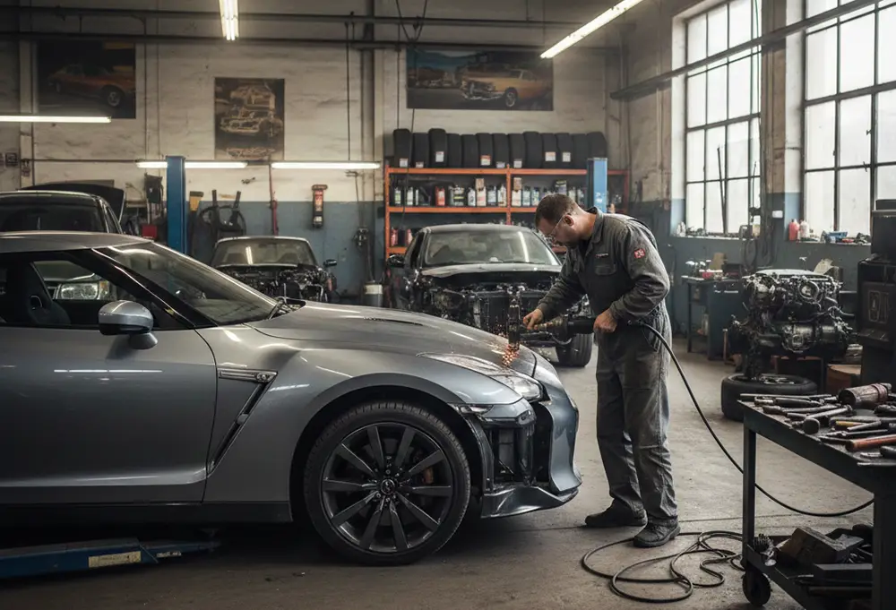 بهترین خدمات صافکاری نیسان با کیفیت بالا در کی فورس| Nissan خدمات صافکاری نیسان چیست و چرا اهمیت دارد؟