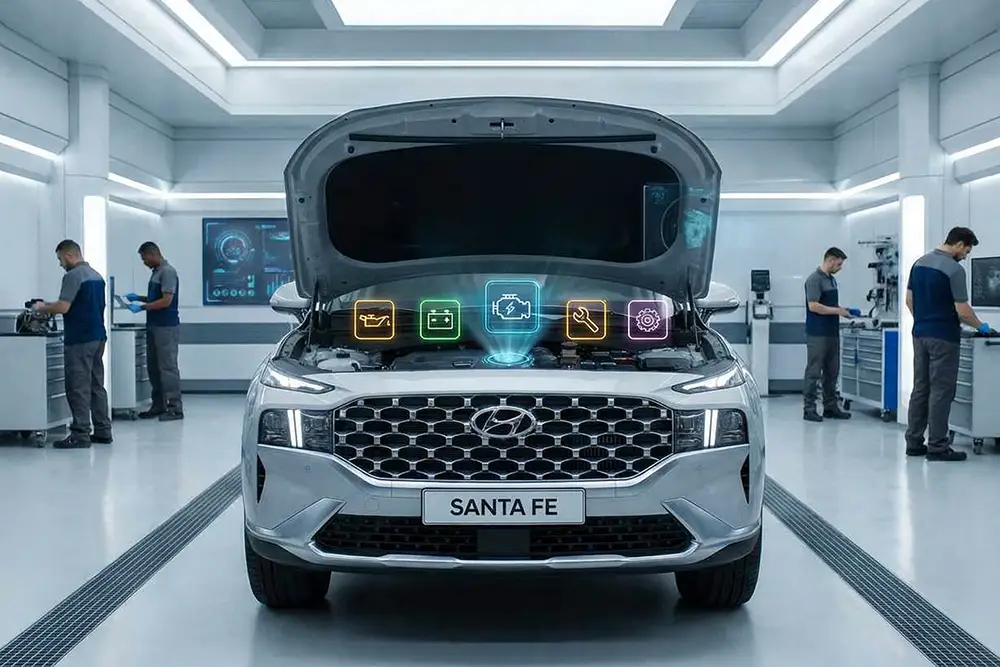 تعمیر موتور هیوندا به صورت کاملا تخصصی و حرفه ای | Hyundai تعمیر موتور هیوندا شامل چه خدماتی میشود؟