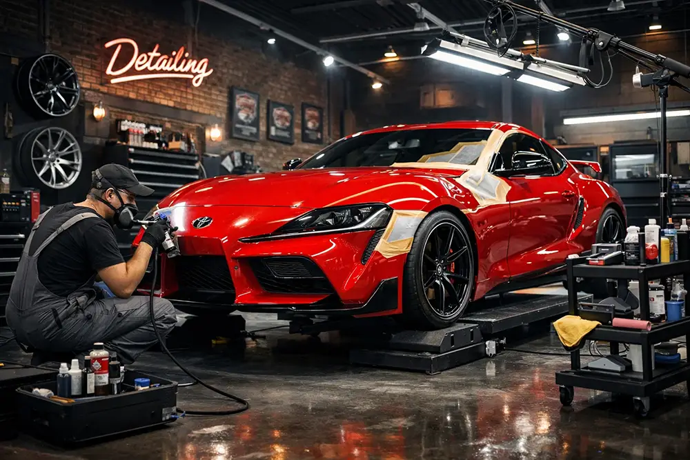 تخصصی ترین خدمات نقاشی و دیتیلینگ تویوتا | TOYOTA اهمیت نقاشی و دیتیلینگ تویوتا (TOYOTA)