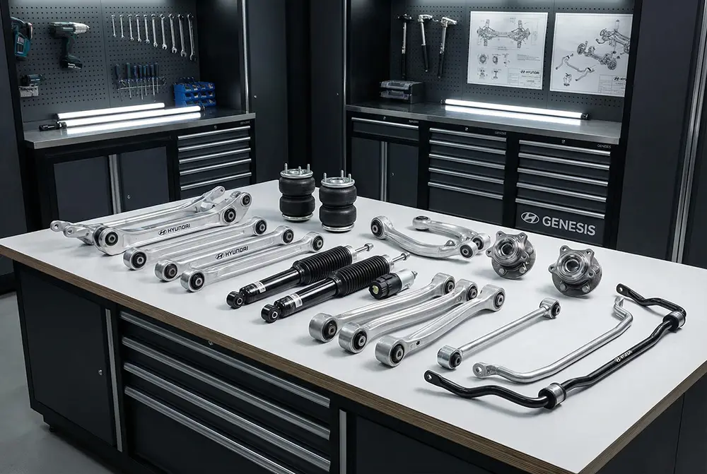 بهترین خدمات تعلیق و زیربندی هیوندا با تجربه بالا | Hyundai علائم نیاز خودرو به خدمات تعلیق و زیربندی هیوندا (Hyundai)