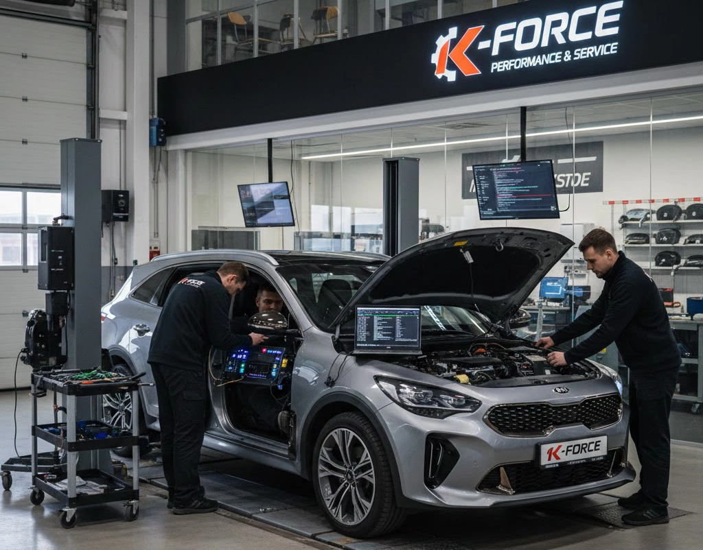 بهترین خدمات تیونینگ و تقویت خودرو کیا در کی فورس | KIA تیونینگ و تقویت خودرو کیا